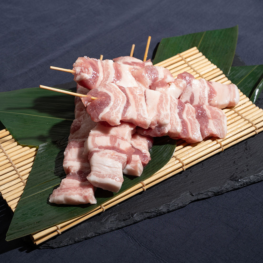 【80gジャンボ】豚肉串(豚バラ)