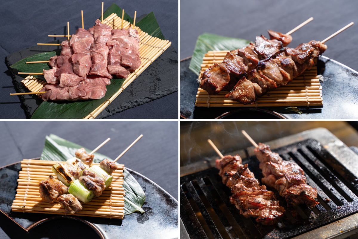 ごち祭で提供する肉串