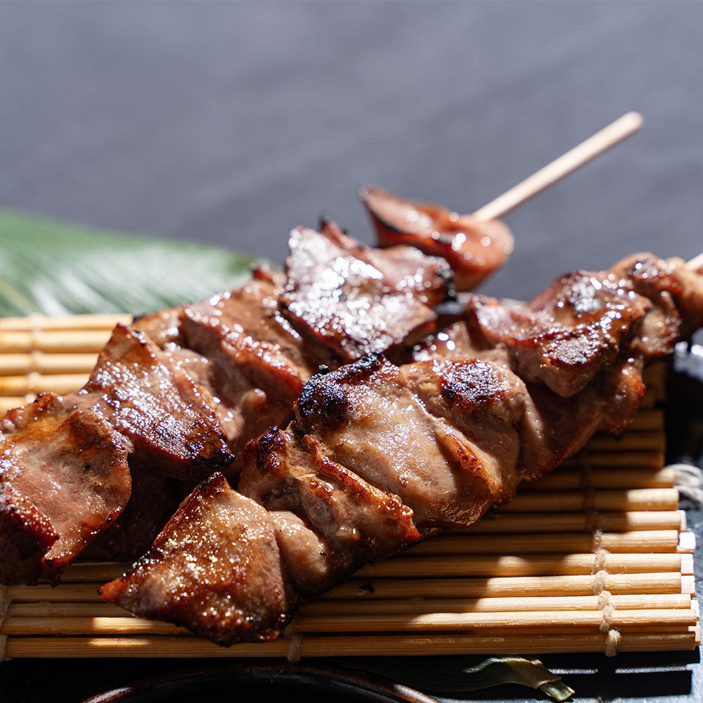 豚タン串80gの画像
